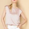 Lily Silk Short Sleeves Silk Short Sleeve Blouse