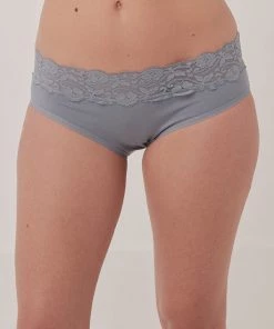 Pact New Arrivals Organic Cotton Lace Brief