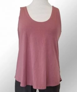 Groceries Apparel Tencel Blend Swing Tank Top Short Sleeves