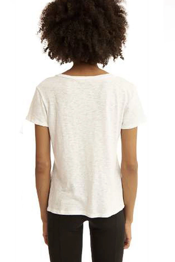 Groceries Apparel V-neck Slub Tee - Gossamer 4 Groceries Apparel V-neck Slub Tee - Gossamer
