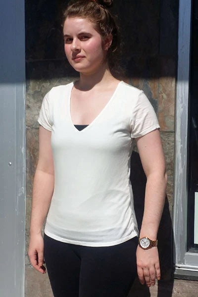 Groceries Apparel Soft Tencel V-neck Tee 6 Groceries Apparel Soft Tencel V-neck Tee