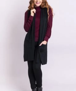 Blue Sky Perfect Vest - Miranda Sweaters, Jackets, Coats