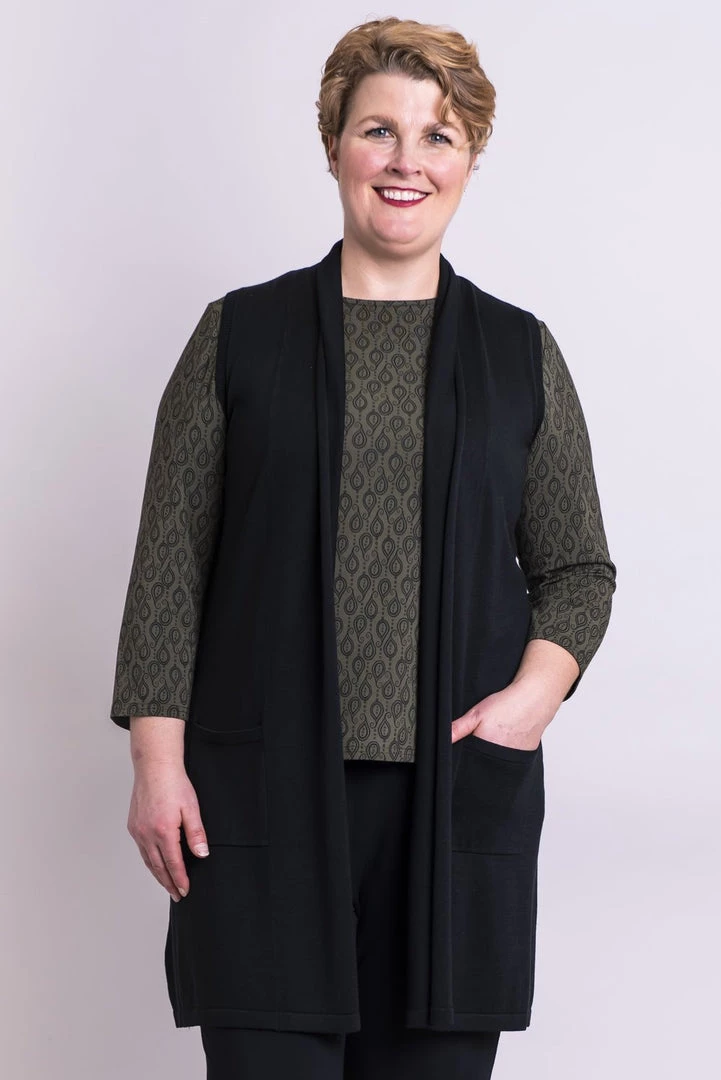 Blue Sky Perfect Vest - Miranda Sweaters, Jackets, Coats 3 Blue Sky Perfect Vest - Miranda Sweaters, Jackets, Coats