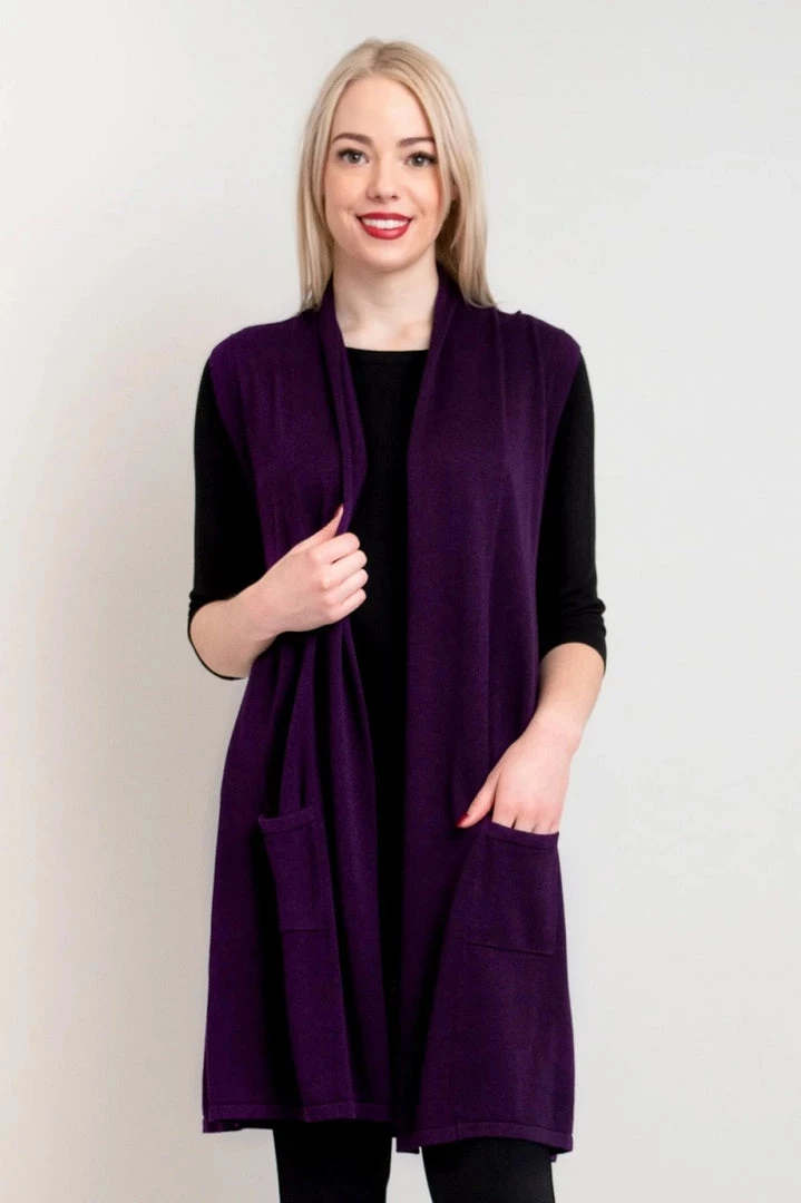 Blue Sky Perfect Vest - Miranda Sweaters, Jackets, Coats 6 Blue Sky Perfect Vest - Miranda Sweaters, Jackets, Coats