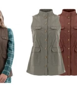Old Ranch Women's Vest - Barnwell (S & M) Sweaters, Jackets, Coats