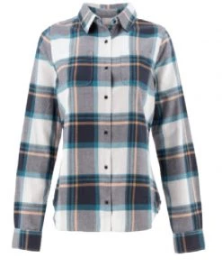 Old Ranch Plaid Long Sleeve Flannel Shirt