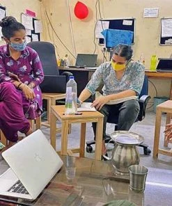 Gift Ideas Mix-n-Match Face Mask Round Pouch From Collective Heart