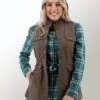 Old Ranch Women's Vest - Barnwell (S & M) Sweaters, Jackets, Coats