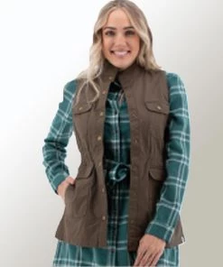 Old Ranch Women's Vest - Barnwell (S & M) Sweaters, Jackets, Coats